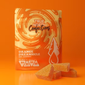 Orange Dreamsicle 4x50 THC Vegan Gummies