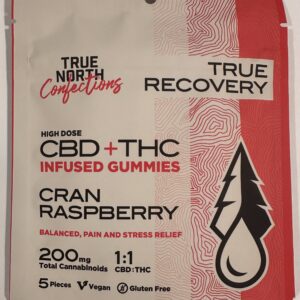 Cran Raspberry Full Spectrum 4x50 THC Gummies