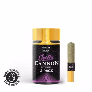 Jeeter #1 Stunna Cannon 3 pack live resin Indica