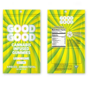 GOOD GOOD LEMON LIME 4x50 THC Gummies