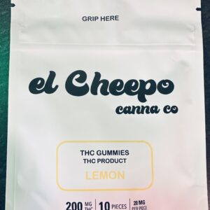El Cheepo Lemon 200mg Gummies