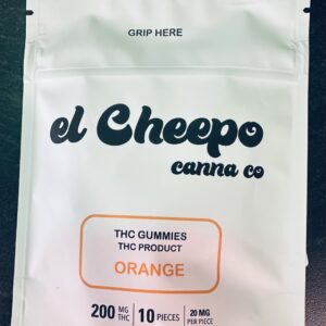 El Cheepo Orange 200mg Gummies