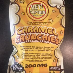Hey Captain Caramel Crunches 200mg Pk