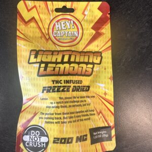 Hey Captain-Lightning Lemons 200mg Pk