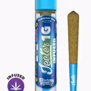Jeeter- Blueberry Kush 1g Indica