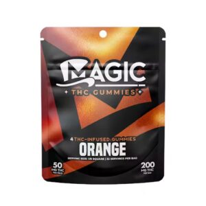Magic Edibles - Orange Gummies 200MG