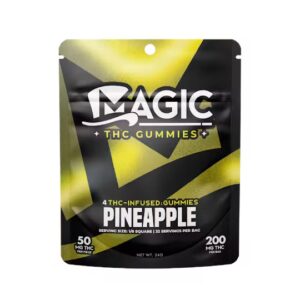 Magic Edibles - Pineapple Gummies 200MG
