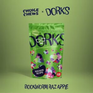 Choice - 200mg Dorks - Book Worm Raz Apple (Hybrid)