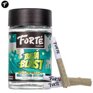 Forte' Bubble Hash x Diamond Sugar Infused Multi Packs Baja Blast [5pk]